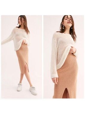 Free People Skyline Midi Skirt